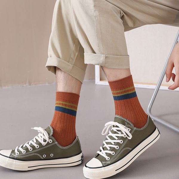 fhs men's middle tube summer fashion men's socks cotton high stripe black basketball medium socks basketball trend stockings autum
fhs men's middle tube summer fashion men's socks cotton high stripe black basketball medium socks basketball trend stockings autum