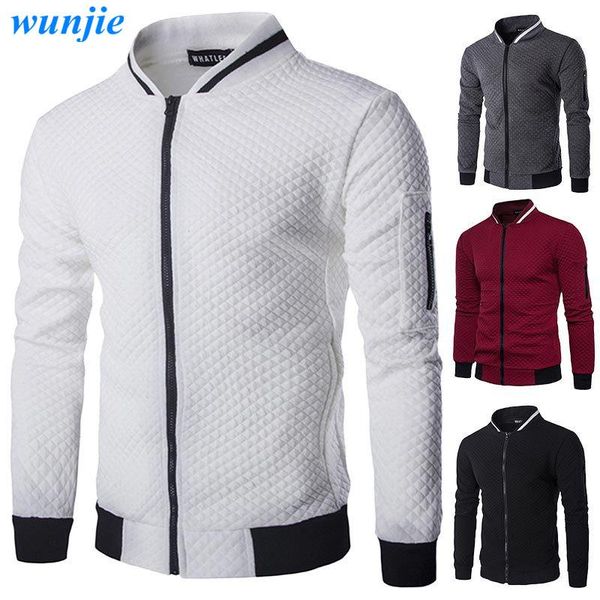 men's jackets pure color jacket zipper stand collar sweater cardigan summer casual sports to keep warm, Black;brown
men's jackets pure color jacket zipper stand collar sweater cardigan summer casual sports to keep warm, Black;brown