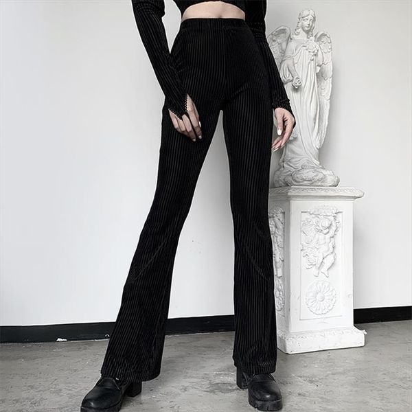 fashion womans retro womens pants bell bottomed long high waist elastic casual suede ribbed loose trousers black, Black;white
fashion womans retro womens pants bell bottomed long high waist elastic casual suede ribbed loose trousers black, Black;white