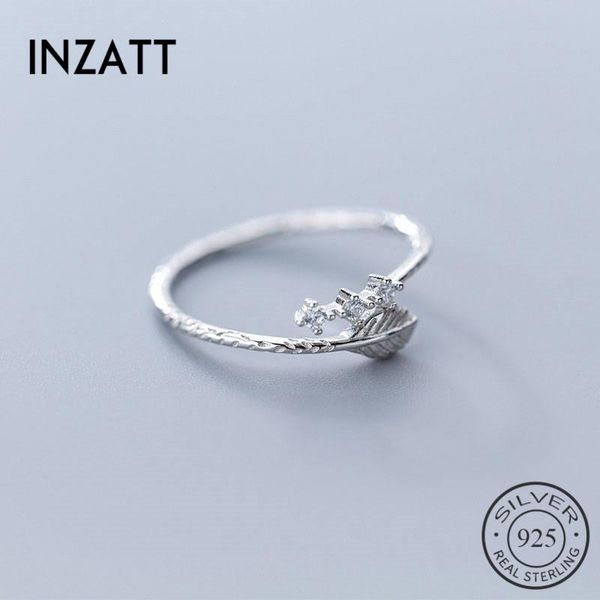 inzareal 925 sterling silver plant leaves zircon ring for charming women fine jewelry trendy 2021 accessories gift cluster rings, Golden;silver
inzareal 925 sterling silver plant leaves zircon ring for charming women fine jewelry trendy 2021 accessories gift cluster rings, Golden;silver