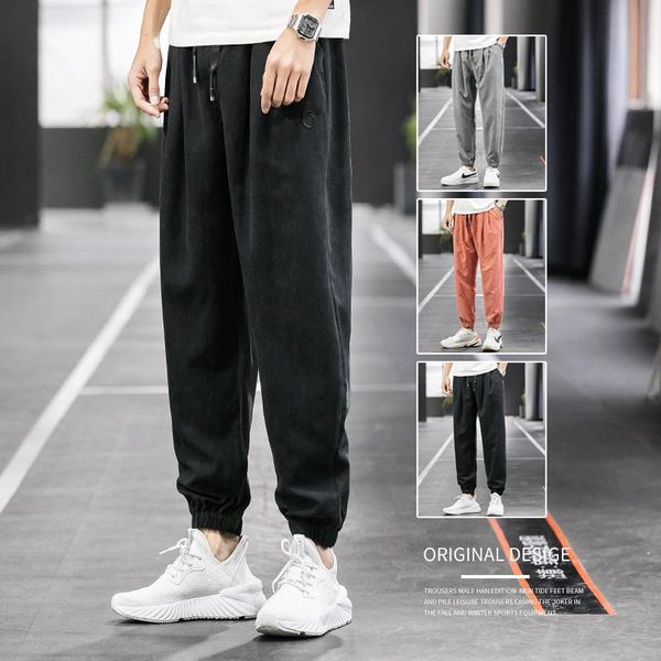 men's pants men pure cotton sport running embroidery sweatpants fitness training mens straight trousers tracksuit jogging sportswear, Black
men's pants men pure cotton sport running embroidery sweatpants fitness training mens straight trousers tracksuit jogging sportswear, Black