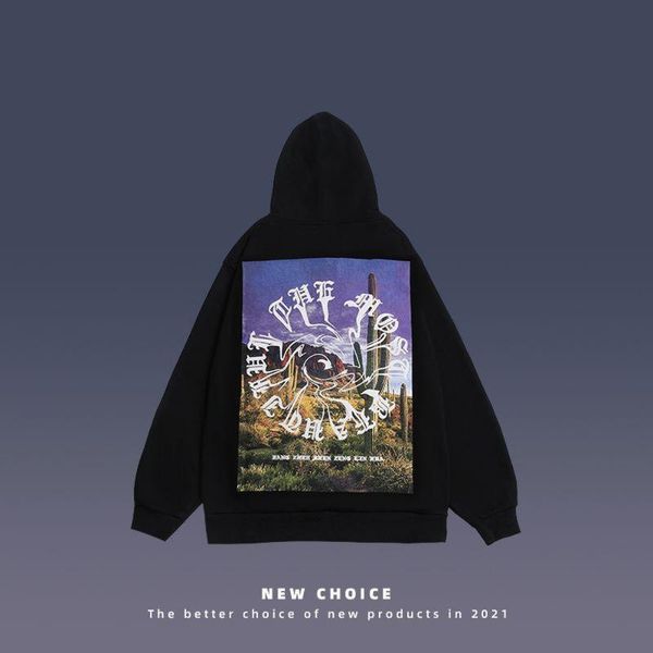 men's hoodies & sweatshirts spring men women oversize loose couple terry hooded american high street creative letter printing long-slee, Black
men's hoodies & sweatshirts spring men women oversize loose couple terry hooded american high street creative letter printing long-slee, Black