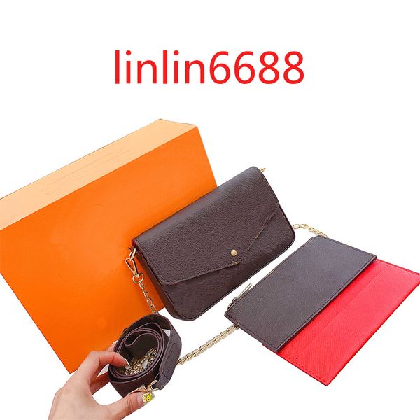 three piece / set bag women's spring and autumn new fashion chain single shoulder bags net red ocean temperament messenger small square
three piece / set bag women's spring and autumn new fashion chain single shoulder bags net red ocean temperament messenger small square