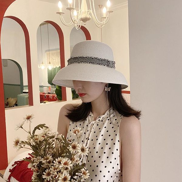 wide brim hats designer handmade women summer sun hat beach hepburn style small-edge fisherman ribbontemperament flat straw uv cut foldable, Blue;gray
wide brim hats designer handmade women summer sun hat beach hepburn style small-edge fisherman ribbontemperament flat straw uv cut foldable, Blue;gray