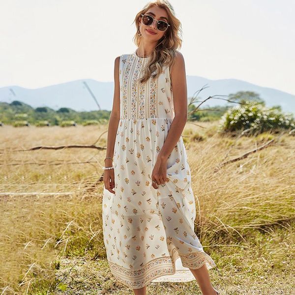 jastie sleeveless summer women dress floral print o-neck boho long dresses hippie chic casual beach maxi vestidos 2021, Black;gray
jastie sleeveless summer women dress floral print o-neck boho long dresses hippie chic casual beach maxi vestidos 2021, Black;gray
