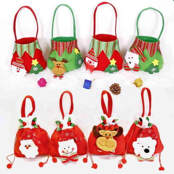decoration gift bag non woven santa snowman deer back handbag children's creative candy bag
decoration gift bag non woven santa snowman deer back handbag children's creative candy bag