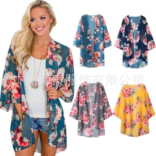 chiffon shirt women's long summer 2021 floral print kimono mujer kimonos large size beach harajuku clothing 3xl swimwear, White;black
chiffon shirt women's long summer 2021 floral print kimono mujer kimonos large size beach harajuku clothing 3xl swimwear, White;black