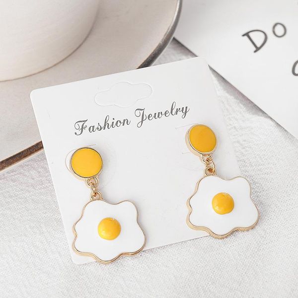 dangle & chandelier cute cartoon poached egg earrings japanese fashion small fresh fried jewelry female, Silver
dangle & chandelier cute cartoon poached egg earrings japanese fashion small fresh fried jewelry female, Silver