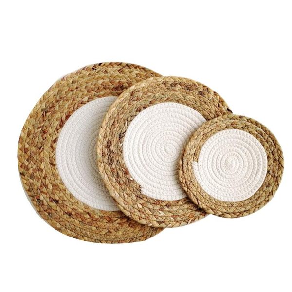 mats & pads kitchen round cotton natural straw thread weave placemat,braided mat,table non-slip insulation anti- placemat,3 pack
mats & pads kitchen round cotton natural straw thread weave placemat,braided mat,table non-slip insulation anti- placemat,3 pack