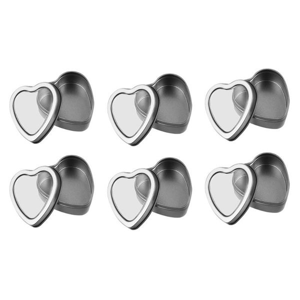 gift wrap 6pcs heart shape tinplate storage can containers (silver)
gift wrap 6pcs heart shape tinplate storage can containers (silver)