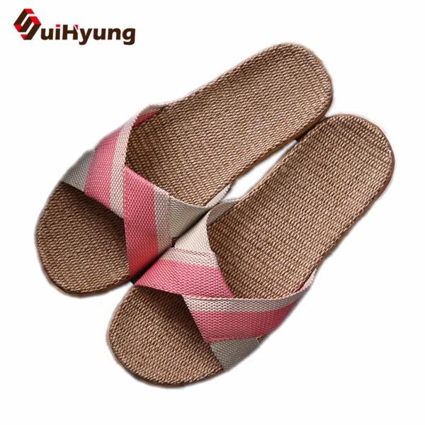 slippers suihyung women breathable linen 2021 woman flat shoes casual flip flops sandals indoor home, Black
slippers suihyung women breathable linen 2021 woman flat shoes casual flip flops sandals indoor home, Black