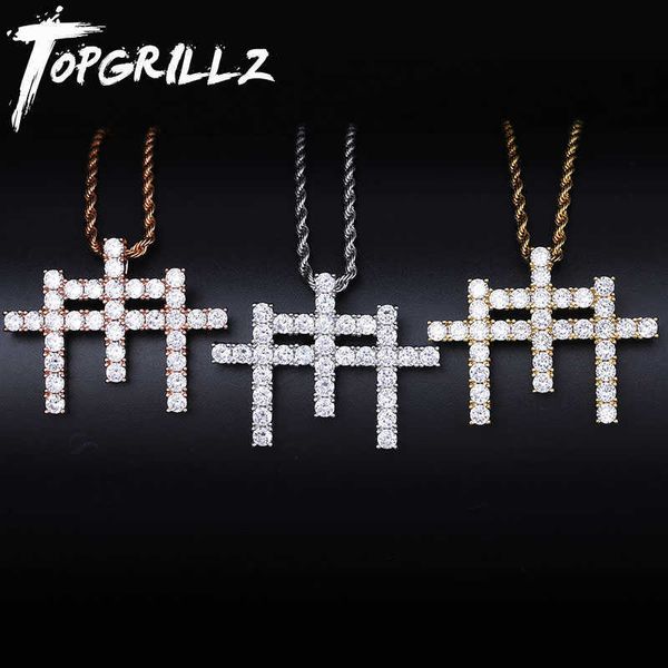 rillz aaa cubic zircon shining solid back gunna cross pendant necklace with tennis chain hip hop jewelry for man gift x0707, Silver
rillz aaa cubic zircon shining solid back gunna cross pendant necklace with tennis chain hip hop jewelry for man gift x0707, Silver