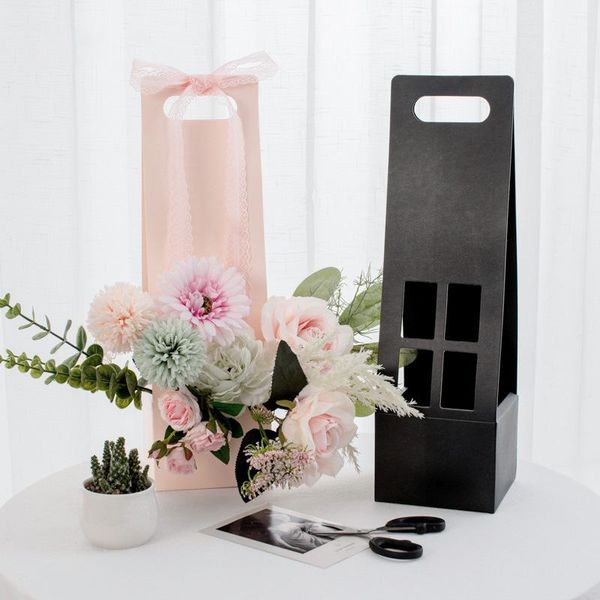 four-hole window display box flower packaging bouquet floristry mother's day material florist gift wrap
four-hole window display box flower packaging bouquet floristry mother's day material florist gift wrap