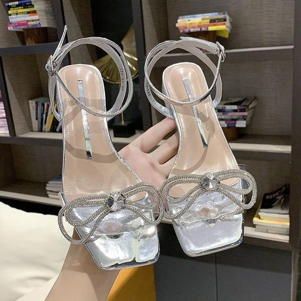 square toe rhinestone bow sandals ankle strap ins net red fairy high heels party women bling biing, Black
square toe rhinestone bow sandals ankle strap ins net red fairy high heels party women bling biing, Black
