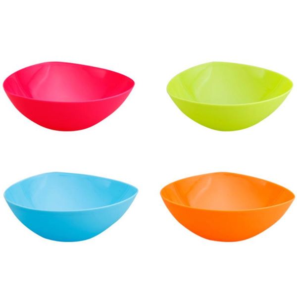1pc plastic bowl fruit cold dish basin triangular shape design for home restaurant el bowls
1pc plastic bowl fruit cold dish basin triangular shape design for home restaurant el bowls