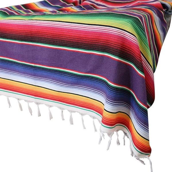mexican tablecloth for party wedding decorations, saltillo serape blanket bed outdoor table cover cloth
mexican tablecloth for party wedding decorations, saltillo serape blanket bed outdoor table cover cloth