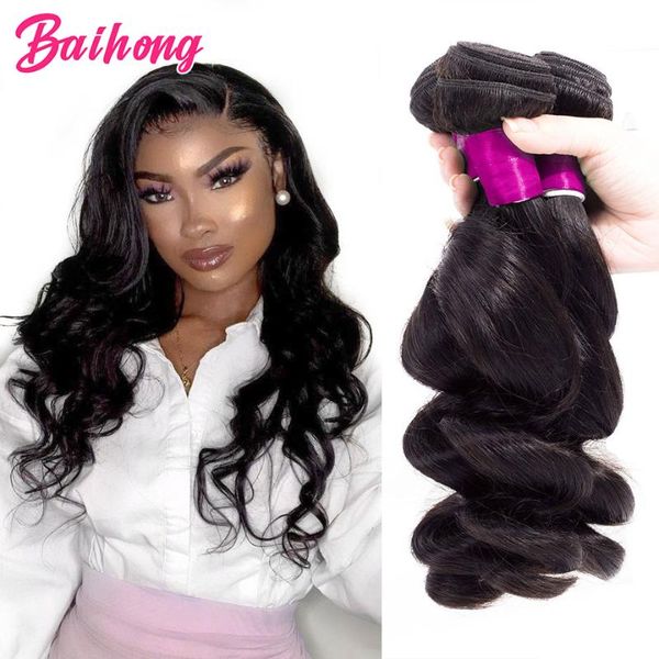 human hair bulks brazilian weaving 3 4 bundles loose wave natural extensions wholesale products discounts baihong, Black
human hair bulks brazilian weaving 3 4 bundles loose wave natural extensions wholesale products discounts baihong, Black