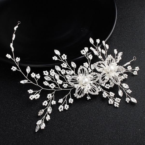 2018 two flower flexible crystal headbands for women diadema adornos pelo tocados para el pelo de mujer para boda jcg112, Slivery;golden
2018 two flower flexible crystal headbands for women diadema adornos pelo tocados para el pelo de mujer para boda jcg112, Slivery;golden
