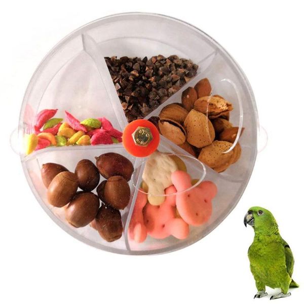 other bird supplies 5 grid funny pet parrot feeder toy hanging foraging rotating cage bowl birds products
other bird supplies 5 grid funny pet parrot feeder toy hanging foraging rotating cage bowl birds products