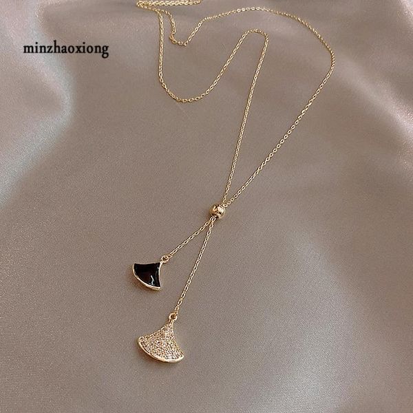 pendant necklaces elegant luxurious black white enamel sector for women statement jewelry gifts long sweater chain, Silver
pendant necklaces elegant luxurious black white enamel sector for women statement jewelry gifts long sweater chain, Silver