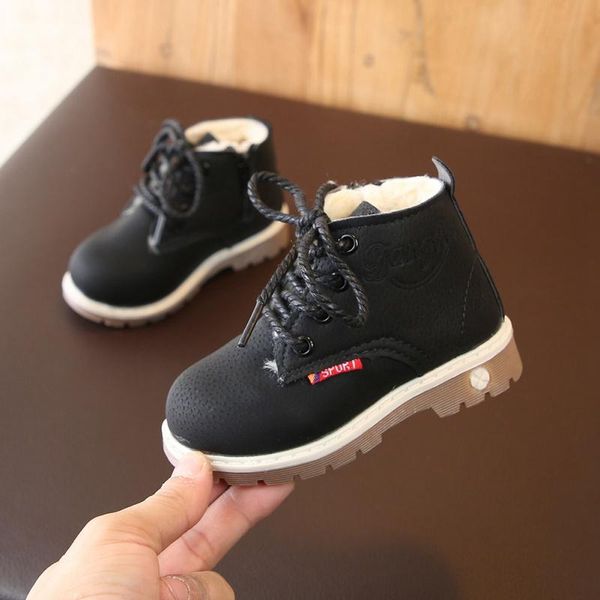 boots winter children fashion booties cow muscle casual leather kids boys lace-up shoes anti-slip walking running, Black;grey
boots winter children fashion booties cow muscle casual leather kids boys lace-up shoes anti-slip walking running, Black;grey