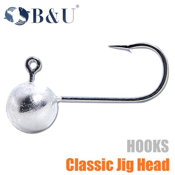 b&u 2g 3g crank jig head hook fishing lead lure hard bait soft worm for hooks 
b&u 2g 3g crank jig head hook fishing lead lure hard bait soft worm for hooks