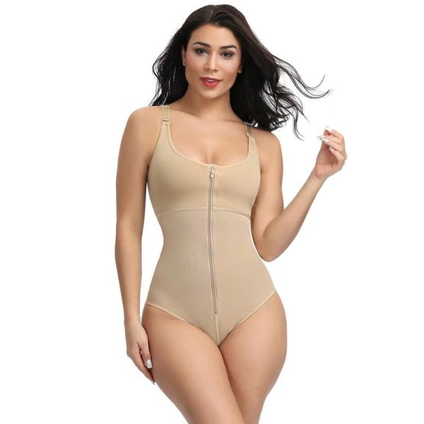 women's shapers seamless shapewear full body shaper front zipper waist tummy control underwear plus size, Black;white
women's shapers seamless shapewear full body shaper front zipper waist tummy control underwear plus size, Black;white
