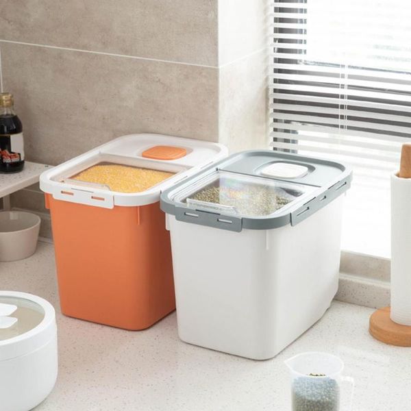 kitchen storage & organization pp pragmatic large food container long service life rice box wheel design for bean
kitchen storage & organization pp pragmatic large food container long service life rice box wheel design for bean