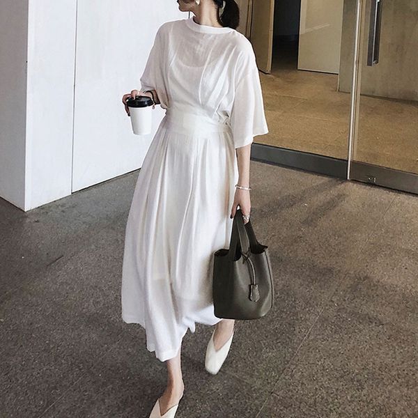 casual dresses design sense french young go-getter girl style slim white gentle first love strap summer long szln, Black;gray
casual dresses design sense french young go-getter girl style slim white gentle first love strap summer long szln, Black;gray