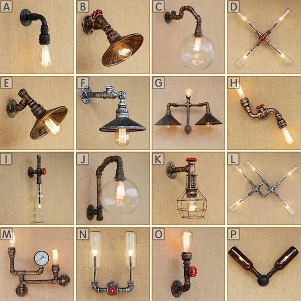 wall lamp iron cafe living room bedside clothing shop american style nostalgic water pipe
wall lamp iron cafe living room bedside clothing shop american style nostalgic water pipe