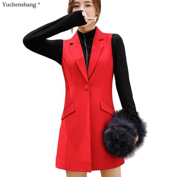 women's vests new women red black long vest with slanted pocket fashion sleeveless blazer office lady outwear jacket coat 8vmn, Black;white
women's vests new women red black long vest with slanted pocket fashion sleeveless blazer office lady outwear jacket coat 8vmn, Black;white