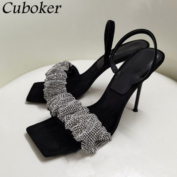 brand runway high heel sandals crystal stiletto bling clothes square toe slides ladies summer fashion shoes women mujer 60% off store online, Black
brand runway high heel sandals crystal stiletto bling clothes square toe slides ladies summer fashion shoes women mujer 60% off store online, Black