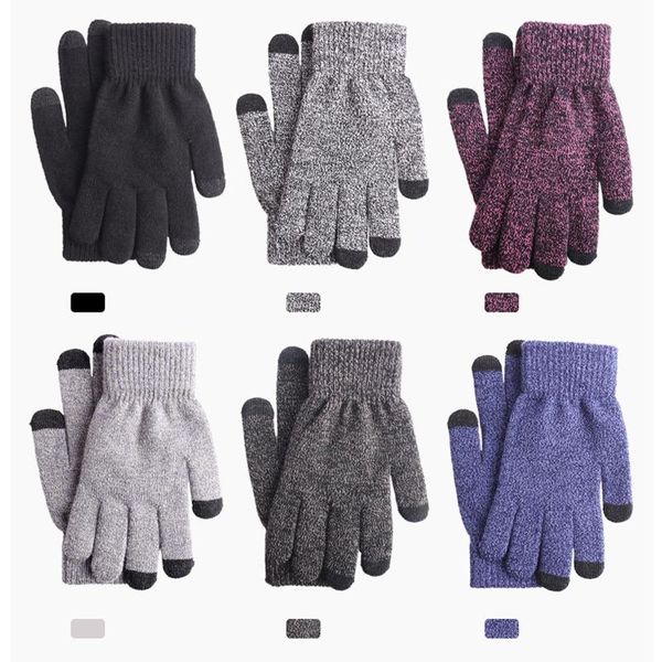 five fingers gloves winter men and women plus mittens 2021thickened knitted woolen outdoors soft warm, Blue;gray
five fingers gloves winter men and women plus mittens 2021thickened knitted woolen outdoors soft warm, Blue;gray