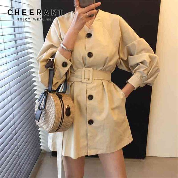 v neck button tunic dress women long sleeve lantern c.h.i.c korean atumn loose khaki white es 210427, Black;gray
v neck button tunic dress women long sleeve lantern c.h.i.c korean atumn loose khaki white es 210427, Black;gray