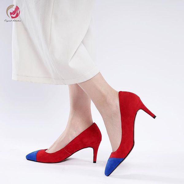 dress shoes original intention women pumps basic mixed color thin high heels elegant party casual pointed toe comfort, Black
dress shoes original intention women pumps basic mixed color thin high heels elegant party casual pointed toe comfort, Black