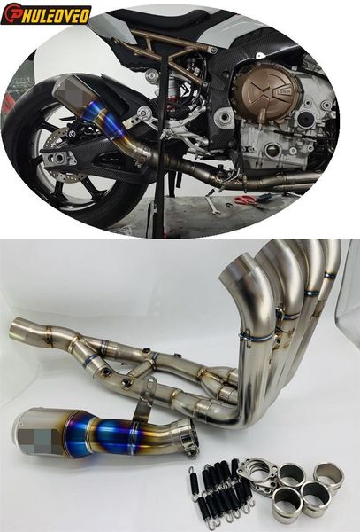 motorcycle exhaust system titanium alloy for s1000rr 2021-2021 full muffler escape header tube collector 10-18
motorcycle exhaust system titanium alloy for s1000rr 2021-2021 full muffler escape header tube collector 10-18