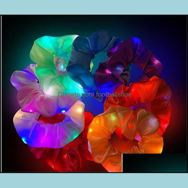 jewelry led luminous hair bands scrunchies women girls headwear hairs rope simple wristband rings rubber fashion band drop delivery 2021 lhi, Pink
jewelry led luminous hair bands scrunchies women girls headwear hairs rope simple wristband rings rubber fashion band drop delivery 2021 lhi, Pink
