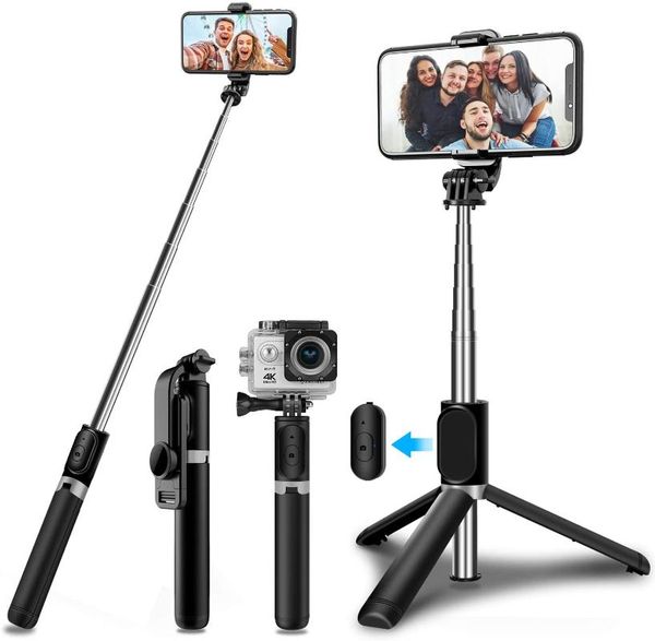 selfie monopods 2021 wireless bluetooth stick foldable mini tripod shutter remote control for ios android aluminum alloy plastic
selfie monopods 2021 wireless bluetooth stick foldable mini tripod shutter remote control for ios android aluminum alloy plastic