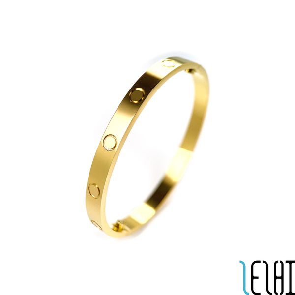 fashion forever love couple wedding bangle charm titanium steel plating 18k gold screw bangles stylish engagement sister christmas bridal je, Black
fashion forever love couple wedding bangle charm titanium steel plating 18k gold screw bangles stylish engagement sister christmas bridal je, Black