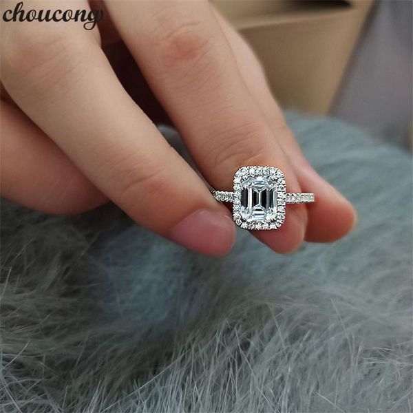 wedding rings choucong fine promise ring 925 sterling silver emeald cut 2ct zircon cz engagement band for women jewelry, Slivery;golden
wedding rings choucong fine promise ring 925 sterling silver emeald cut 2ct zircon cz engagement band for women jewelry, Slivery;golden