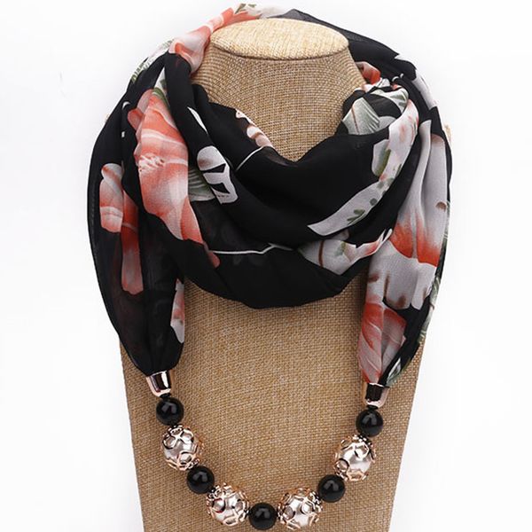 ethnic style classic simple wild beaded pendant multifunctional printing chiffon breathable street decoration necklace scarf, Blue;gray
ethnic style classic simple wild beaded pendant multifunctional printing chiffon breathable street decoration necklace scarf, Blue;gray