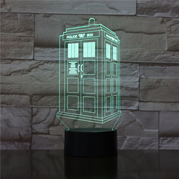 3d led night light lamp acrylic nightlight doctor who call box study inspiration kids gift room decoration bluetooth base color control
3d led night light lamp acrylic nightlight doctor who call box study inspiration kids gift room decoration bluetooth base color control