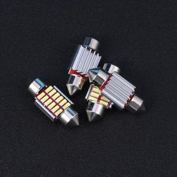 4pcs 31mm 4014 super bright led festoon bulb car dome light error auto interior reading lamp two tips white 12 emergency lights
4pcs 31mm 4014 super bright led festoon bulb car dome light error auto interior reading lamp two tips white 12 emergency lights