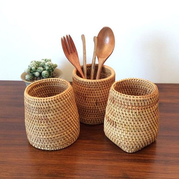 rattan chopsticks tube shovel spoons bucket dinner knives forks tableware storage box home baskets organizer
rattan chopsticks tube shovel spoons bucket dinner knives forks tableware storage box home baskets organizer
