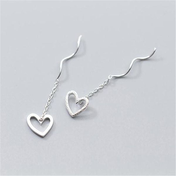 100% 925 silver simple heart shape wave line long dangle earrings fashion jewelry women gift sale e7116 & chandelier
100% 925 silver simple heart shape wave line long dangle earrings fashion jewelry women gift sale e7116 & chandelier