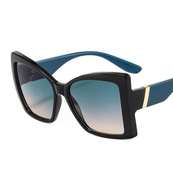 sunglasses fashion oversized square women vintage gradient black brown sun glasses female brand cat eye shades uv400, White;black
sunglasses fashion oversized square women vintage gradient black brown sun glasses female brand cat eye shades uv400, White;black