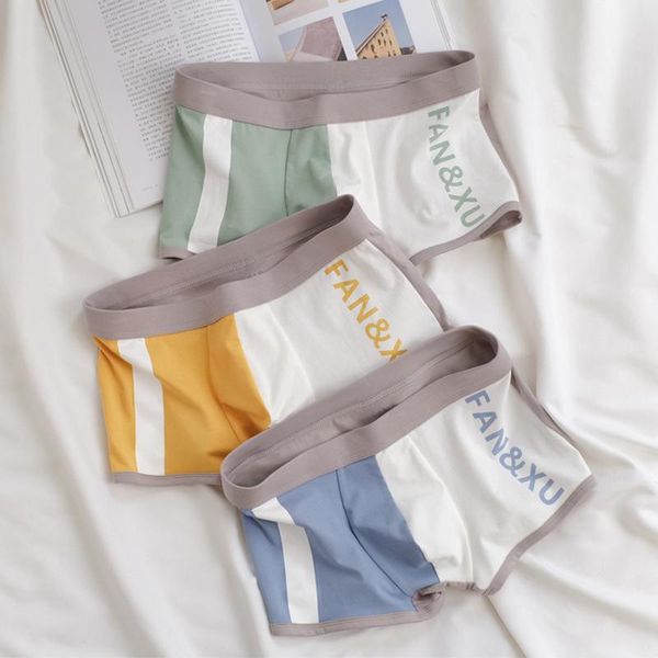 underpants 3pieces mens underwear cotton comfortable men's panties breathable personality fashion boys sports boxers shorts, Black;white
underpants 3pieces mens underwear cotton comfortable men's panties breathable personality fashion boys sports boxers shorts, Black;white