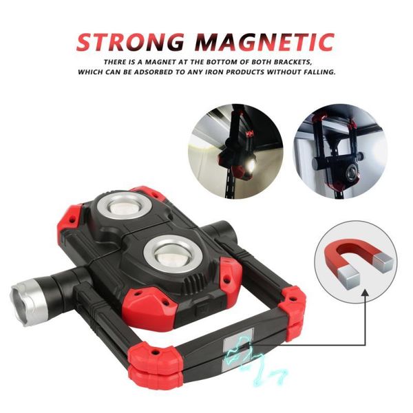 portable led working light 2cob 1led usb rechargeable flood 360°rotation magnetic stand work for car outdoor lanterns
portable led working light 2cob 1led usb rechargeable flood 360°rotation magnetic stand work for car outdoor lanterns
