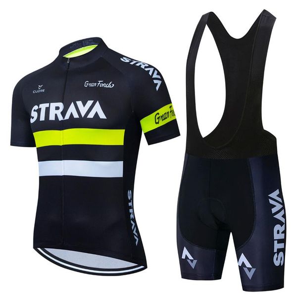 pro team 2021 strava short sleeve cycling jersey sets mtb bicycle clothing maillot ropa ciclismo outdoor sportswear quick dry racing, Black;blue
pro team 2021 strava short sleeve cycling jersey sets mtb bicycle clothing maillot ropa ciclismo outdoor sportswear quick dry racing, Black;blue