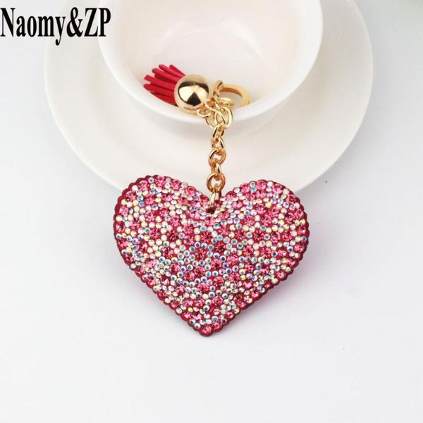 keychains naomy&zp heart love keychain women crystal key holder chain ring car bag keyrings finder hearthston pendant charm fashion gift, Silver
keychains naomy&zp heart love keychain women crystal key holder chain ring car bag keyrings finder hearthston pendant charm fashion gift, Silver